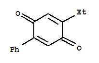 2,5-Cyclohexadiene-1,4-dione,2-ethyl-5-phenyl-(9ci) Structure,350686-57-6Structure