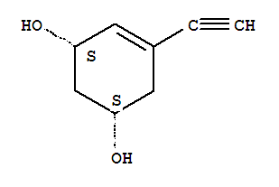 (1S,3s)-5-ethynyl-4-cyclohexene-1,3-diol Structure,350985-76-1Structure