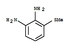 1,2-Benzenediamine,3-(methylthio)- Structure,351458-31-6Structure