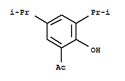 1-(2-Hydroxy-3,5-diisopropylphenyl)ethanone Structure,35158-23-7Structure