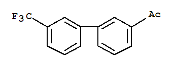 1-(3’-Trifluoromethylbiphenyl-3-yl)ethanone Structure,352032-25-8Structure