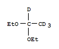 Acetaldehyde-d4 diethyl acetal Structure,352438-71-2Structure