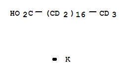 Potassium octadecanoate-d35 Structure,352438-89-2Structure