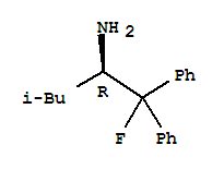 (S)-(-)-2-氨基-4-甲基-1,1-二苯基戊烷結(jié)構(gòu)式_352535-74-1結(jié)構(gòu)式