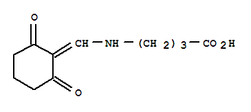 Butanoic acid,4-[[(2,6-dioxocyclohexylidene)methyl ]amino]-(9ci) Structure,352548-31-3Structure