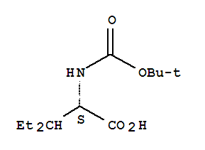 N-boc-3-ethyl l-norvaline Structure,35264-04-1Structure