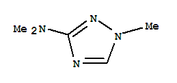 1H-1,2,4-triazol-3-amine,n,n,1-trimethyl-(9ci) Structure,35342-04-2Structure