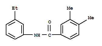 Benzamide,n-(3-ethylphenyl)-3,4-dimethyl-(9ci) Structure,353786-86-4Structure