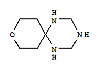 9-噁-1,3,5-三氮雜螺[5.5]十一烷(9ci)結(jié)構(gòu)式_353799-74-3結(jié)構(gòu)式