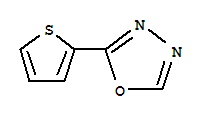 2-(Thien-2-yl)-1,3,4-oxadiazole Structure,35403-88-4Structure