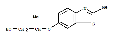 1-Propanol,2-[(2-methyl-6-benzothiazolyl)oxy]-(9ci) Structure,35465-81-7Structure