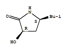 2-Pyrrolidinone,3-hydroxy-5-(2-methylpropyl)-,(3r,5s)-(9ci) Structure,355143-55-4Structure