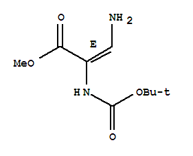 (2Z)-3-amino-2-({[(2-methyl-2-propanyl)oxy]carbonyl}amino)-2-butenoic acid Structure,355377-13-8Structure