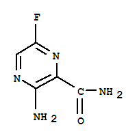 Pyrazinecarboxamide,3-amino-6-fluoro-(9ci) Structure,356783-42-1Structure