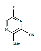 Pyrazinecarbonitrile,6-fluoro-3-methoxy-(9ci) Structure,356783-45-4Structure