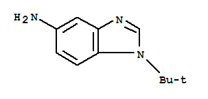 1H-benzimidazol-5-amine,1-(1,1-dimethylethyl)-(9ci) Structure,35681-34-6Structure