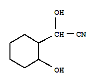 Cyclohexaneacetonitrile,alpha,2-dihydroxy-(9ci) Structure,357166-84-8Structure