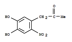 2-Propanone,1-(4,5-dihydroxy-2-nitrophenyl)-(9ci) Structure,357179-16-9Structure