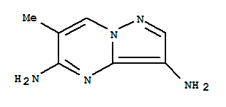 Pyrazolo[1,5-a]pyrimidine-3,5-diamine,6-methyl- Structure,357272-72-1Structure