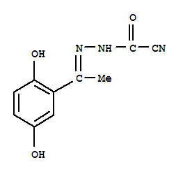 Acetonitrile,[[1-(2,5-dihydroxyphenyl)ethylidene]hydrazino]oxo-(9ci) Structure,357295-86-4Structure