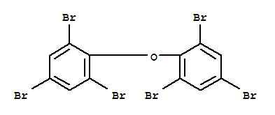 2,2’,4,4’,6,6’-Hexabromodiphenyl ether (bde 155) solution Structure,35854-94-5Structure