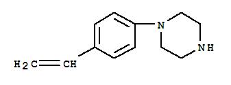 Piperazine,1-(4-ethenylphenyl)-(9ci) Structure,358674-73-4Structure