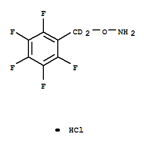 O-(2,3,4,5,6-pentafluorobenzyl-a,a-d2)-hydroxylamine hcl Structure,358730-85-5Structure