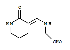 4-Oxo-4,5,6,7-tetrahydro-2h-pyrrolo[3,4-c]pyridine-1-carbaldehyde Structure,358732-55-5Structure