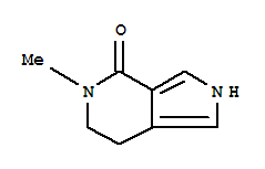 4H-pyrrolo[3,4-c]pyridin-4-one,2,5,6,7-tetrahydro-5-methyl-(9ci) Structure,358732-62-4Structure