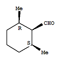 (1S,2R,6S)-2,6-二甲基環(huán)己烷甲醛結(jié)構(gòu)式_358767-84-7結(jié)構(gòu)式