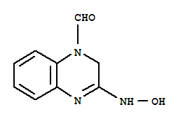 3-(Hydroxyamino)-1(2h)-quinoxalinecarboxaldehyde Structure,35975-41-8Structure