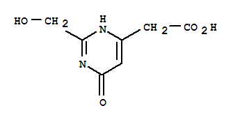 4-Pyrimidineacetic acid, 1,6-dihydro-2-(hydroxymethyl)-6-oxo-(9ci) Structure,35978-14-4Structure