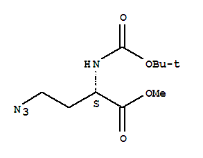 (2S)-N-Boc-2-氨基-4-疊氮基-丁酸甲酯結(jié)構(gòu)式_359781-97-8結(jié)構(gòu)式