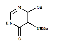 4,6-Pyrimidinediol, 5-(methylamino)-(6ci,7ci,8ci) Structure,3602-99-1Structure