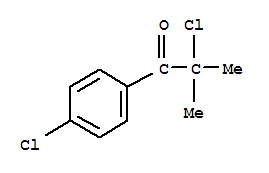 1-Propanone, 2-chloro-1-(4-chlorophenyl)-2-methyl-(9ci) Structure,36025-21-5Structure