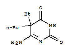 2,4(3H,5h)-pyrimidinedione,6-amino-5-butyl-5-ethyl-(9ci) Structure,360762-14-7Structure