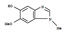 1H-benzimidazol-5-ol,6-methoxy-1-methyl-(9ci) Structure,36098-20-1Structure