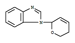 1H-benzimidazole,1-(5,6-dihydro-2h-pyran-2-yl)-(9ci) Structure,36145-99-0Structure