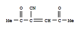 2-Pentenenitrile, 2-acetyl-4-oxo-(9ci) Structure,36220-04-9Structure