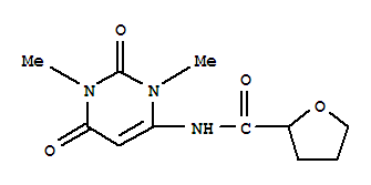 四氫-n-(1,2,3,6-四氫-1,3-二甲基-2,6-二氧代-2-呋喃羧酰胺結(jié)構(gòu)式_362481-95-6結(jié)構(gòu)式