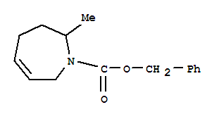 Benzyl 2-methyl-2,3,4,7-tetrahydro-1h-azepine-1-carboxylate Structure,362509-57-7Structure