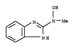 1H-benzimidazol-2-amine,n-hydroxy-n-methyl-(9ci) Structure,362599-89-1Structure