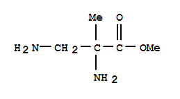2,3-Diamino-2-methyl-propanoic acid methyl esterStructure,362703-45-5Structure 2,3-Diamino-2-methyl-propanoic acid methyl ester Structure,362703-45-5Structure