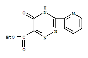 2,5-Dihydro-5-oxo-3-(2-pyridinyl)-1,2,4-triazine-6-carboxylic acid ethyl ester Structure,36286-79-0Structure