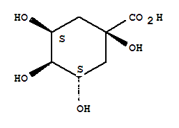 1,3,4,5-Tetrahydroxycyclohexanecarboxylic acid Structure,36413-60-2Structure