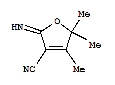 3-Furancarbonitrile,2,5-dihydro-2-imino-4,5,5-trimethyl-(9ci) Structure,364599-35-9Structure