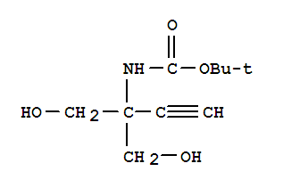 Carbamic acid,[1,1-bis(hydroxymethyl)-2-propynyl ]-,1,1-dimethylethyl ester Structure,364631-69-6Structure