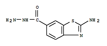 6-Benzothiazolecarboxylicacid,2-amino-,hydrazide(9ci) Structure,364743-45-3Structure