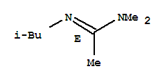 Ethanimidamide,n,n-dimethyl-n-(2-methylpropyl)-,(1e)-(9ci) Structure,365450-86-8Structure