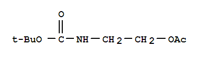 Carbamic acid,[2-(acetyloxy)ethyl ]-,1,1-dimethylethyl ester (9ci) Structure,365546-51-6Structure